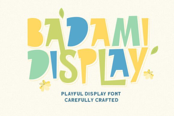 Badami: A Display Font for Editorial Elegance