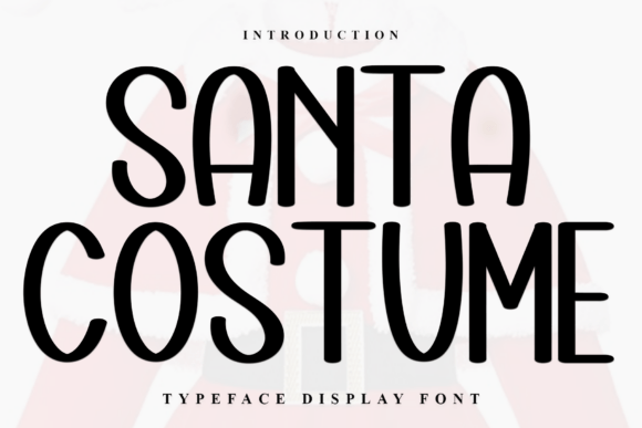 Bring Magic to Your Creations with Santa Costume Font