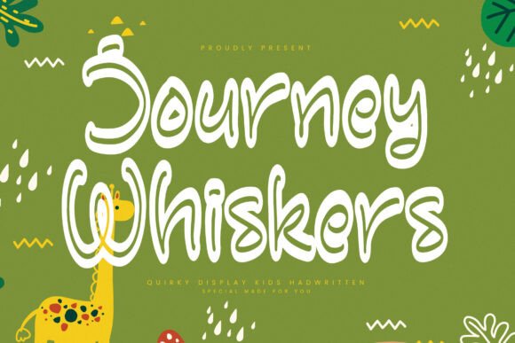 Bring Your Creations to Life with Journey Whiskers Font