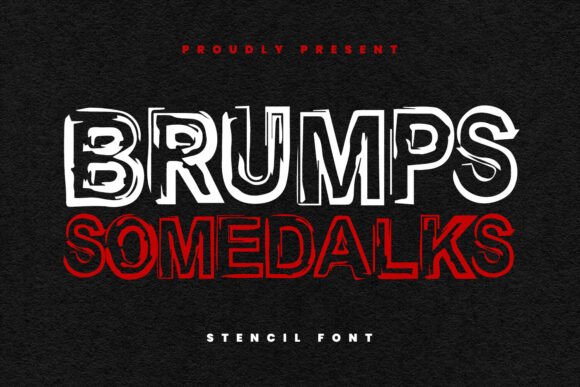Brumps Somedalks: A Modern Display Font for Editorial Charm