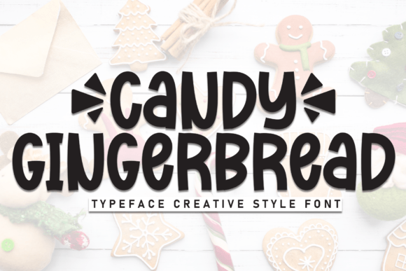 Candy Gingerbread: A Charming Handwritten Display Font