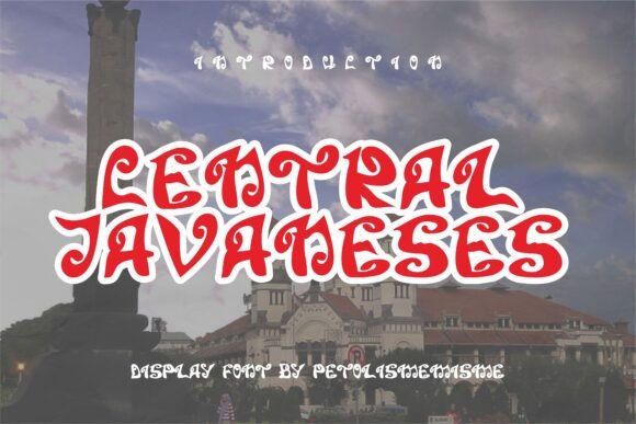 Central Javaneses Font: Elevating Campaign Visuals