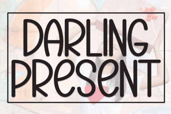 Charming Darling Present: A Handwritten Display Font for Editorial Charm