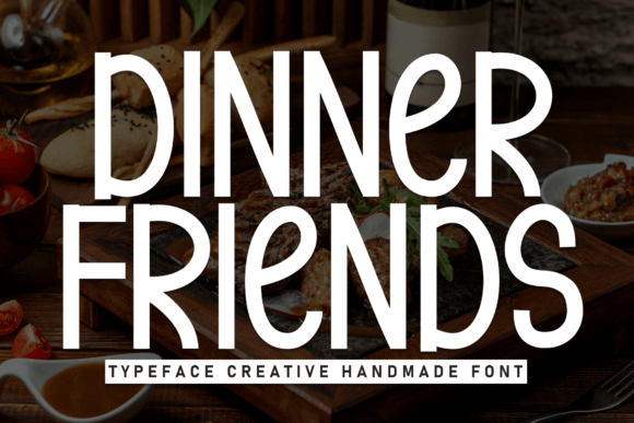 Enhance Your Brand with Dinner Friends Font
