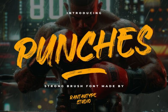 Enhance Your Web Design with Punches: A Bold and Stylish Typeface