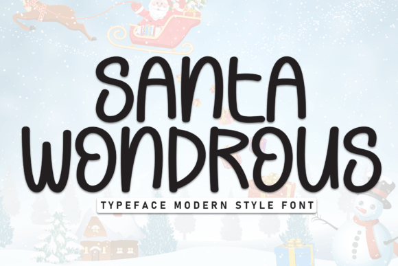 Enhance Your Web Design with Santa Wondrous Font
