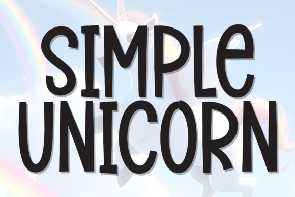 Simple Unicron: A Charming Handwritten Font for Creative Branding