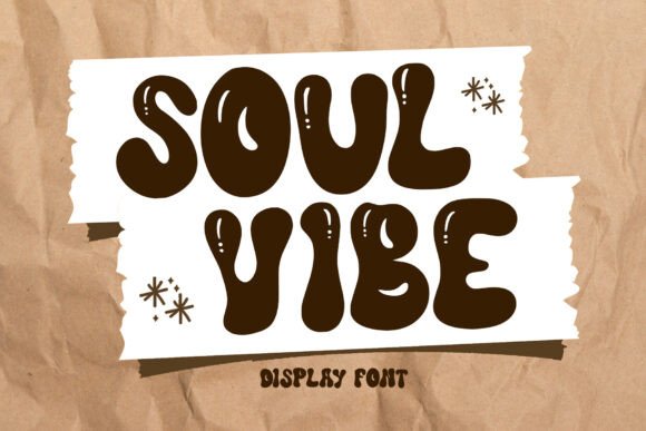 Soul Vibe: A Modern Display Font for Creative Projects