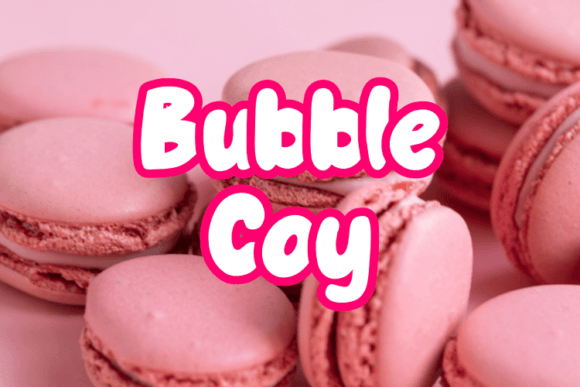 Transform Your Brand with Bubble Coy: A Versatile Display Font