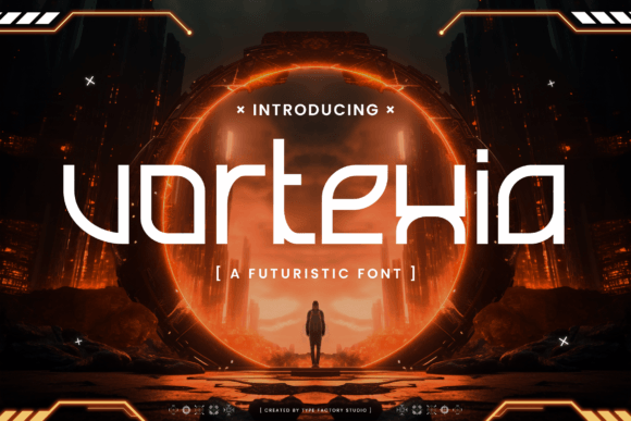 Vortexia: The Futuristic Font for Modern Marketers