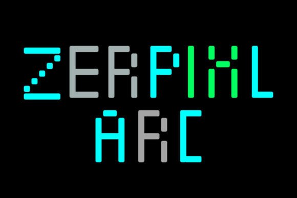 Zerpixl Arc: A Premium Font for Bold Campaigns